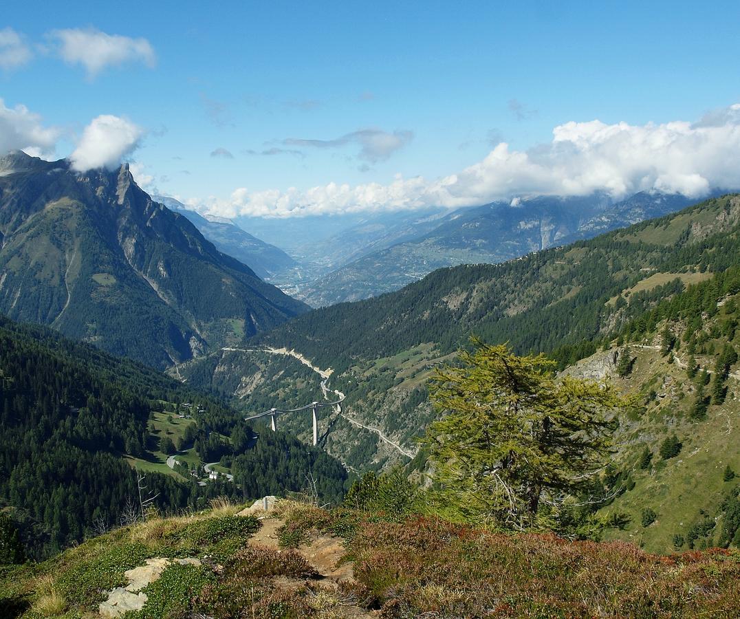 Gruppenhaus Im Walliser Alpstyle Rosswald Екстер'єр фото
