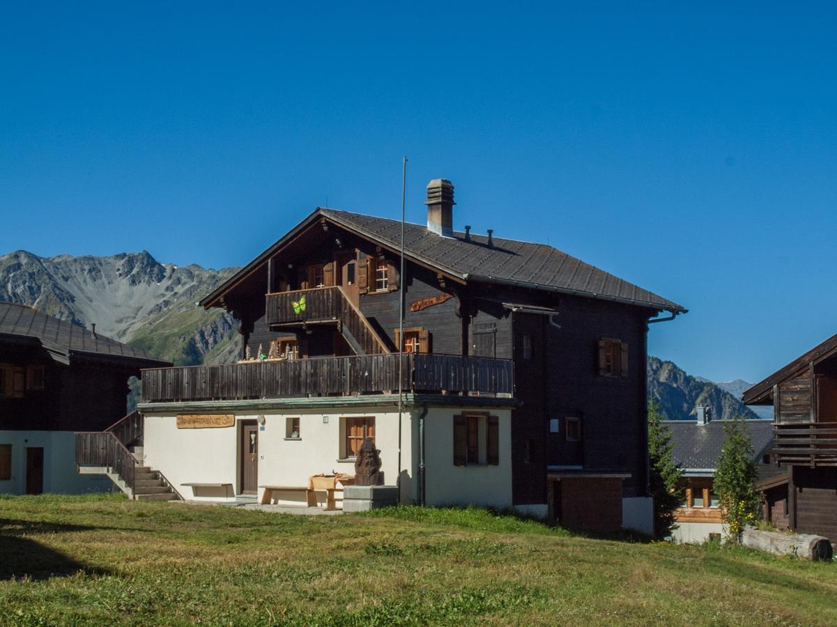 Gruppenhaus Im Walliser Alpstyle Rosswald Екстер'єр фото
