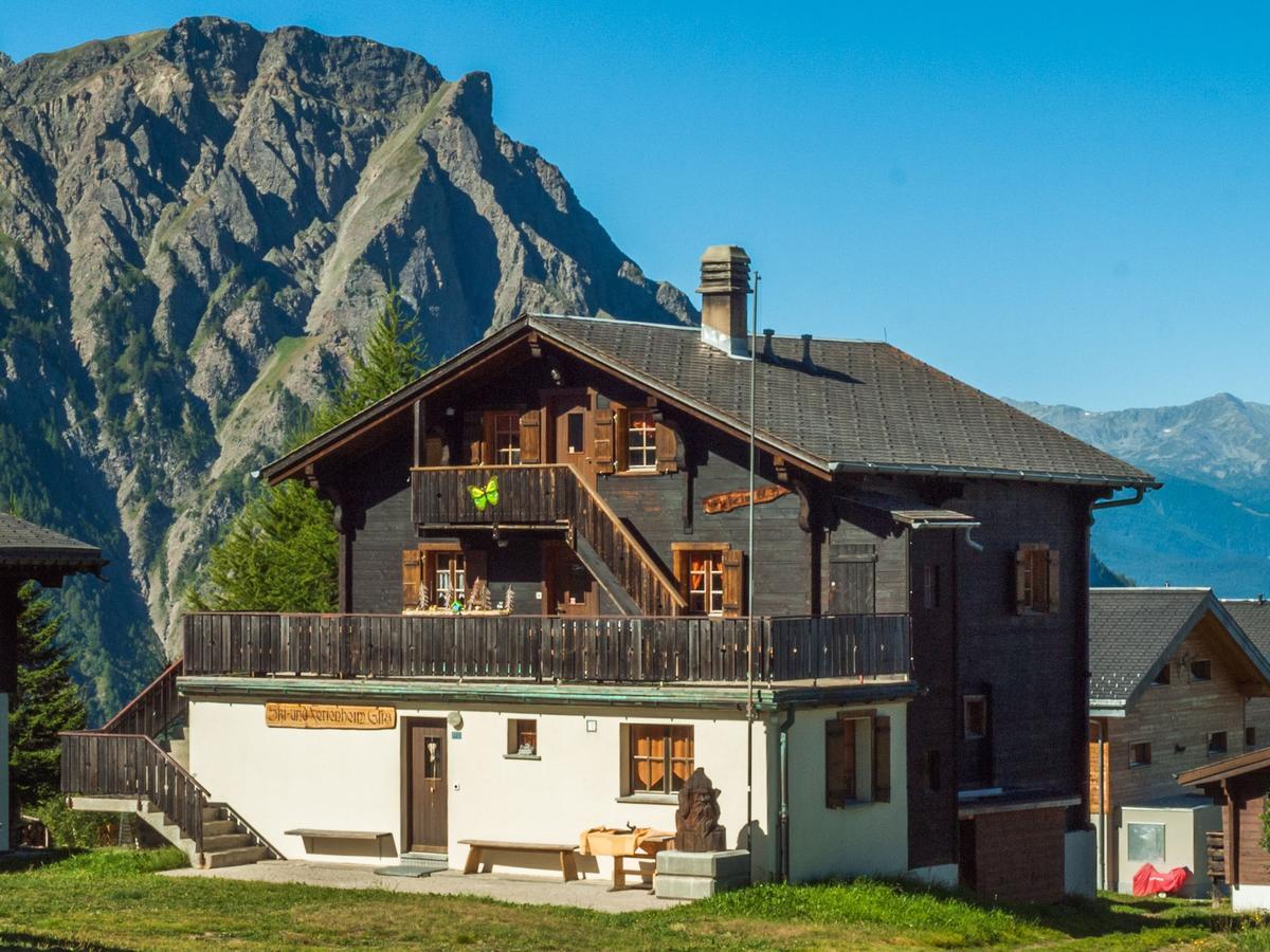 Gruppenhaus Im Walliser Alpstyle Rosswald Екстер'єр фото
